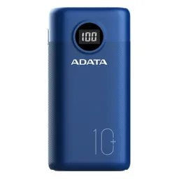 Adata P10000qcd Power Bank 10000mah Multi Carga Rápida, Azu
