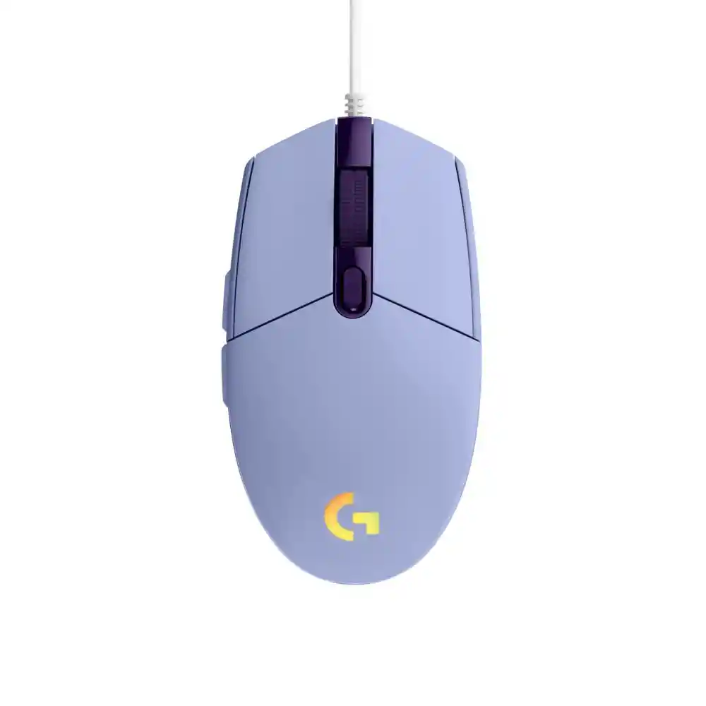 Mouse Gamer Logitech G203 Lightsync Rgb 8000dpi - Lila