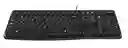 Teclado Logitech K120 Qwerty Membrana Español Color Negro