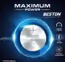 Pila De Litio 3v Beston Cr2025 · Pack X 5 Und