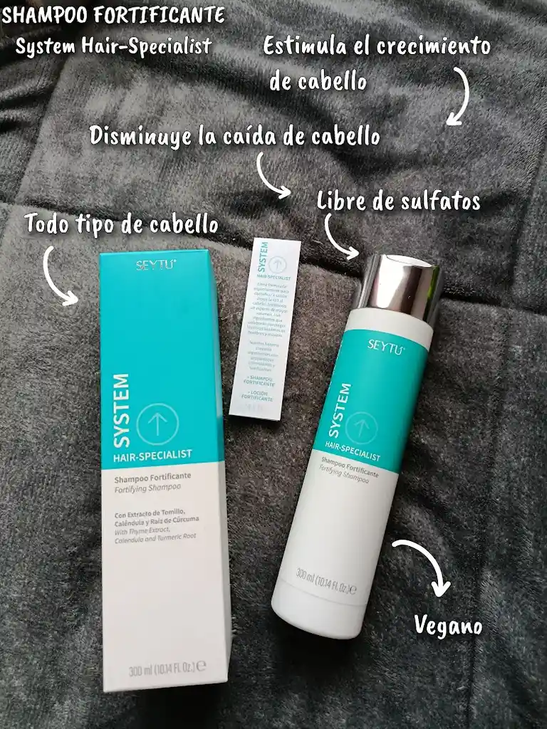 Shampoo System Hair-specialist Omnilife Seytu