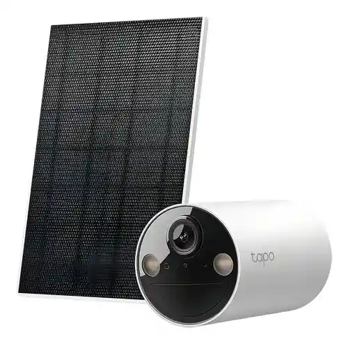 Kit Cámara Wi-fi Tp-link Tapo C410 2k Batería + Panel Solar Color Blanco