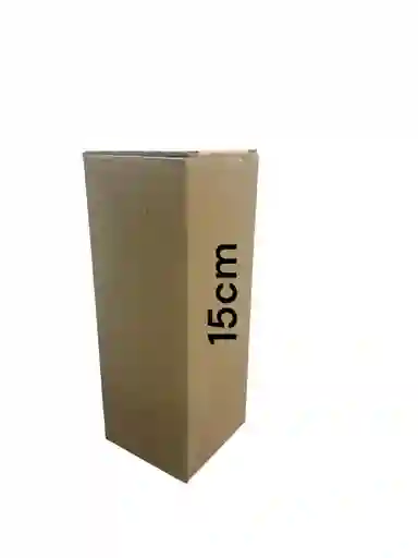 Caja Troquelada 6x6x15cm Plegable