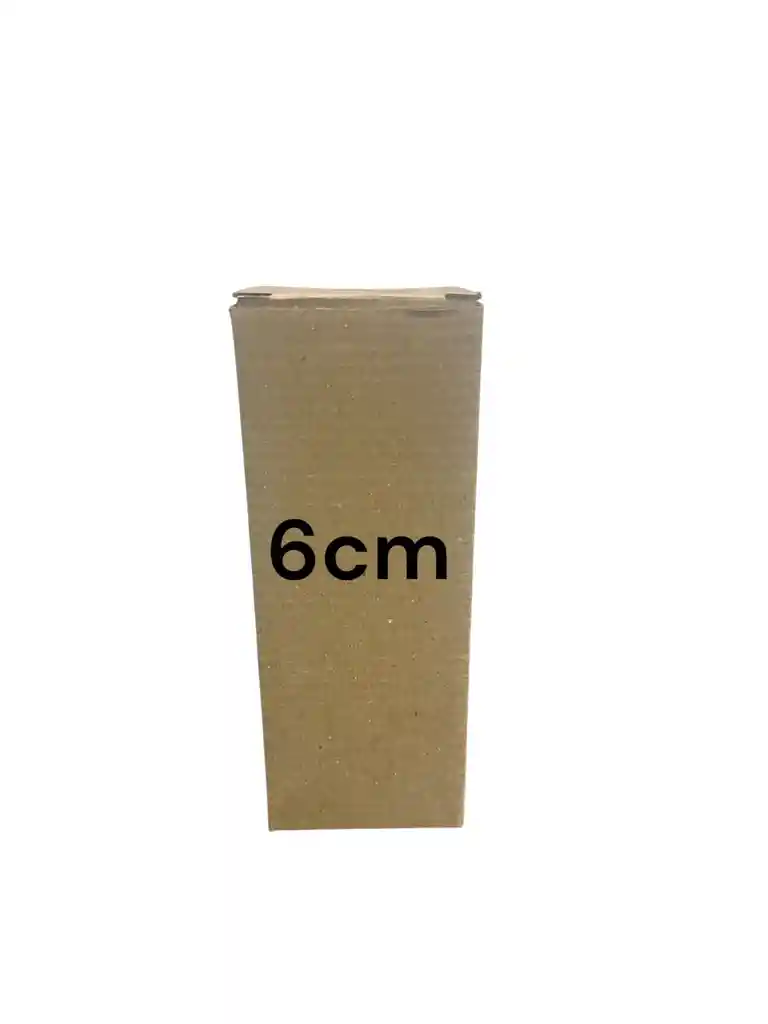 Caja Troquelada 6x6x15cm Plegable