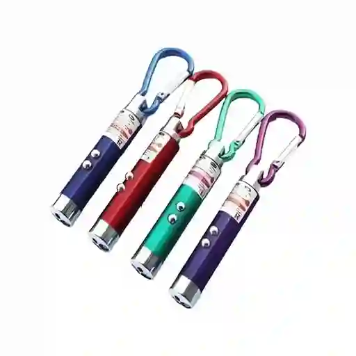 Laser Puntero Llavero Grande Rojo Linterna Uv 3 En 1 X Unid