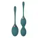 Bolas Chinas Kegel Lilo Vipmix X3 Verde Para Ejercicios Pélvicos