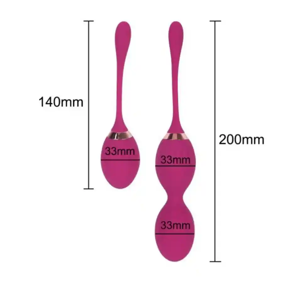 Bolas Chinas Kegel Lilo Vipmix X3 Verde Para Ejercicios Pélvicos
