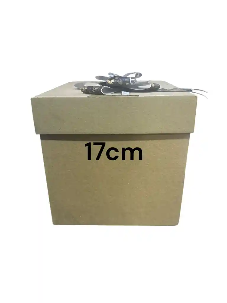 Caja Troquelada Cubo 17 17x17x17cm Tapa Base