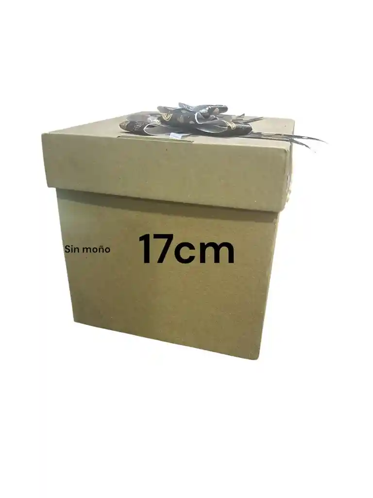 Caja Troquelada Cubo 17 17x17x17cm Tapa Base