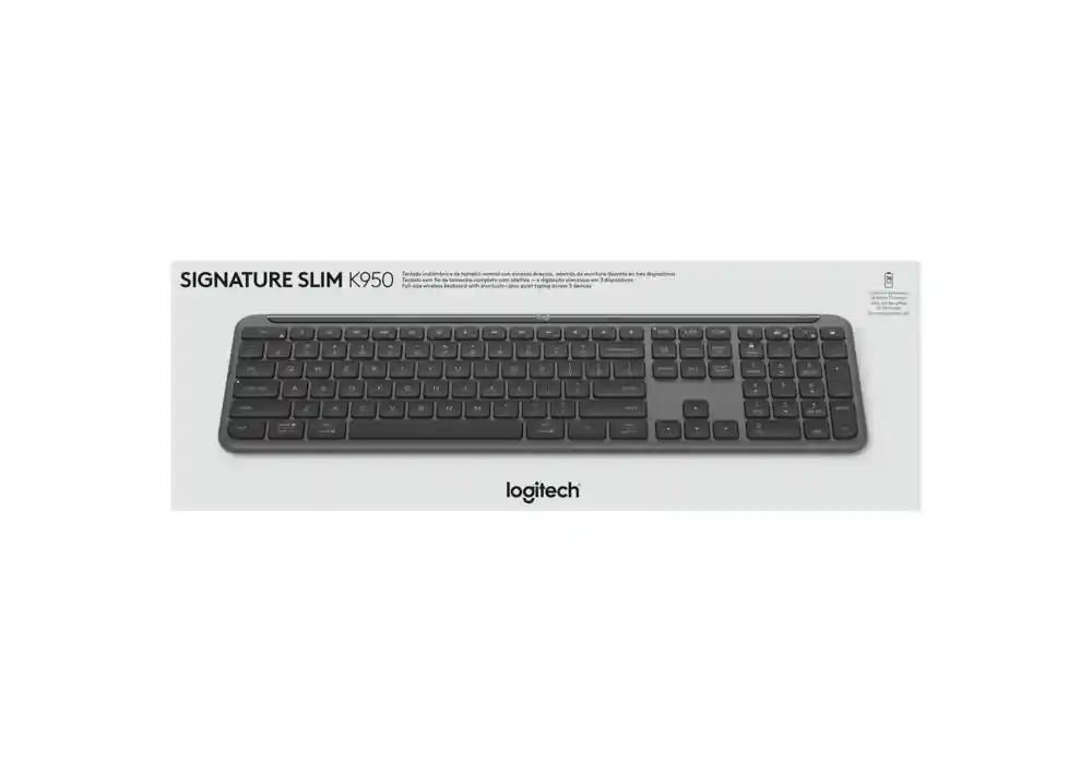 Logitech Teclado K950 Multi-device - Bluetooth