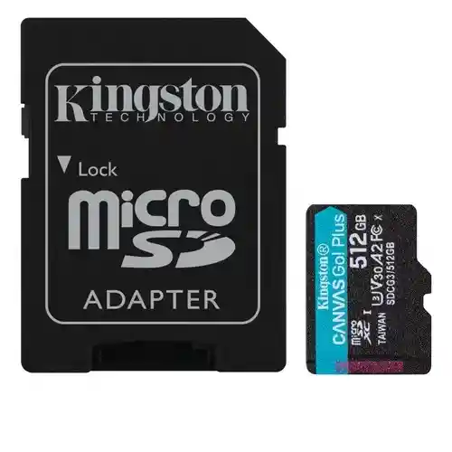Memoria Micro Sd Kingston Sdcg3/512gb 170 Mb/seg 512 Gb