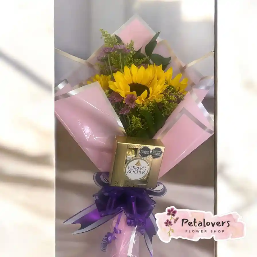 3 Girasoles + Ferrero X4