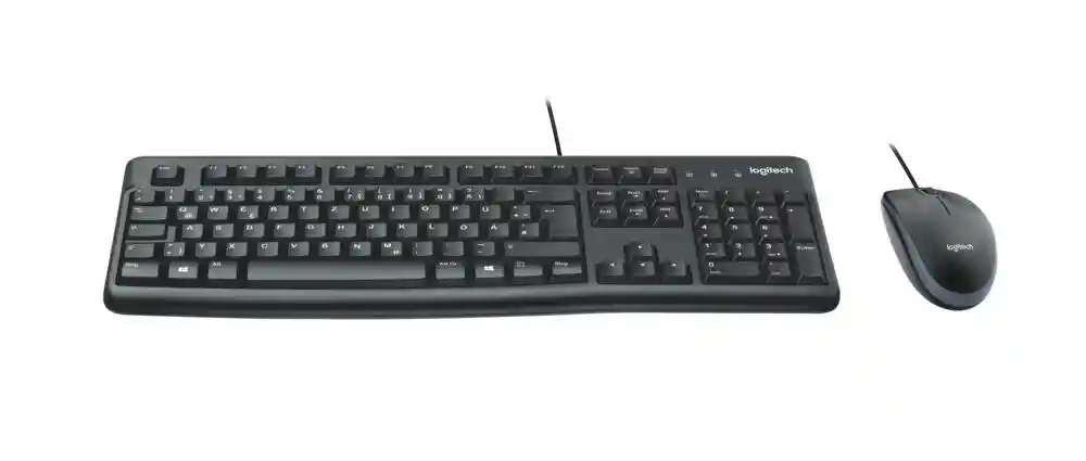 Logitech Teclado Y Mouse Alámbrico Mk120