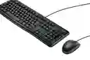 Logitech Teclado Y Mouse Alámbrico Mk120