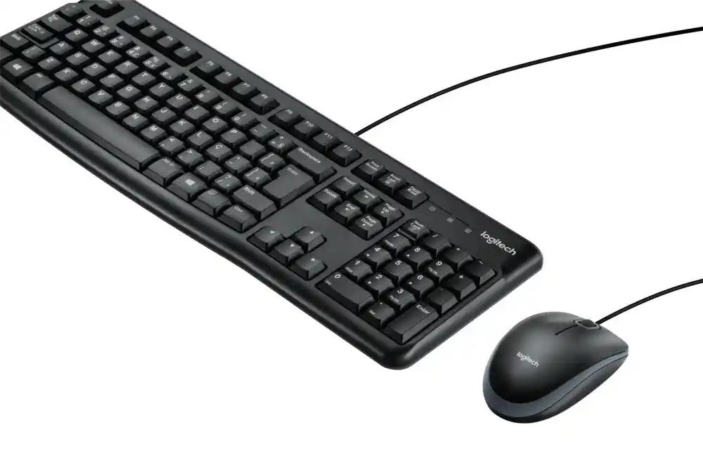 Logitech Teclado Y Mouse Alámbrico Mk120