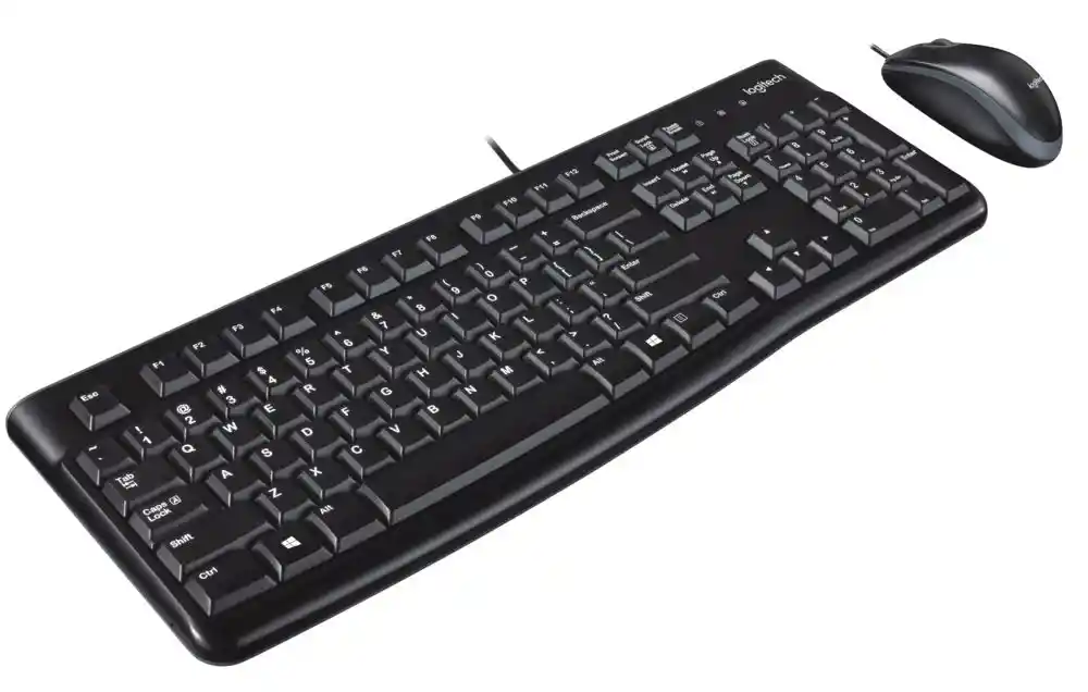 Logitech Teclado Y Mouse Alámbrico Mk120