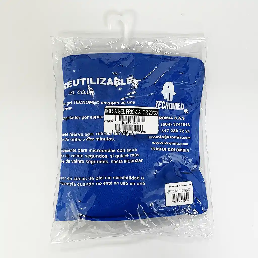 Bolsa De Gel Frío Y Calor 20-30 Cm