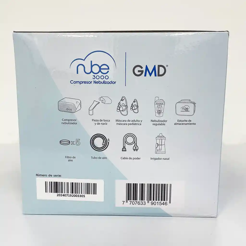 Nebulizador Nube 3000