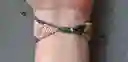 Pulsera De Macramé Geométrica/pieza Única/arte De Macramé/ "vibrante Esencia"