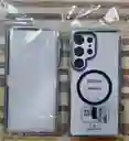 Estuche Carcasa Magnetica Transparente Para Samsung S25 Ultra