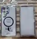 Estuche Carcasa Magnetica Transparente Para Samsung S25 Ultra