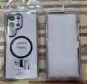 Estuche Carcasa Magnetica Transparente Para Samsung S25 Ultra
