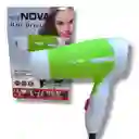 Secador De Pelo New Nova Hair Dryer 1300w Verde Y Rosa