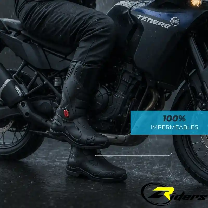 Botas Moto Racing Venus Impermeables 100% Proteccion Lluvia Disponible Talla 37, 38, 39, 42, 43
