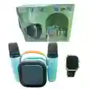 Ok-2 Ultra Smart Watch Con Altavoz Karaoke Y 2 Micrófonos