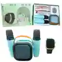 Ok-2 Ultra Smart Watch Con Altavoz Karaoke Y 2 Micrófonos
