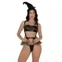 Disfraz Erótico Salem Talla M/l Lerot Brujita Sexy