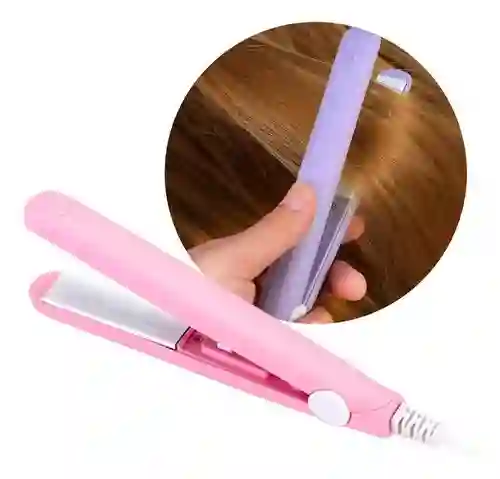 Plancha Viajera De Cabello Portatil Pequeña