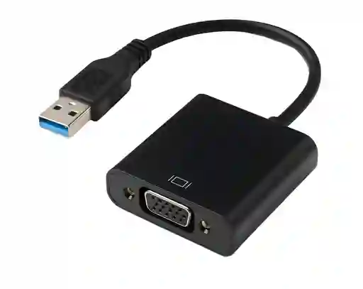 Cable Adaptador Convertidor Usb 3.0 A Vga - Soporta Usb 2.0