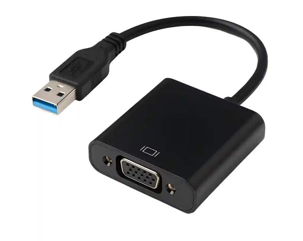 Cable Adaptador Convertidor Usb 3.0 A Vga - Soporta Usb 2.0