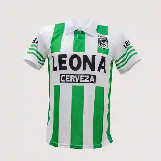 Camiseta Atletico Nacional Edicion 1997 Leon "talla S Adulto"