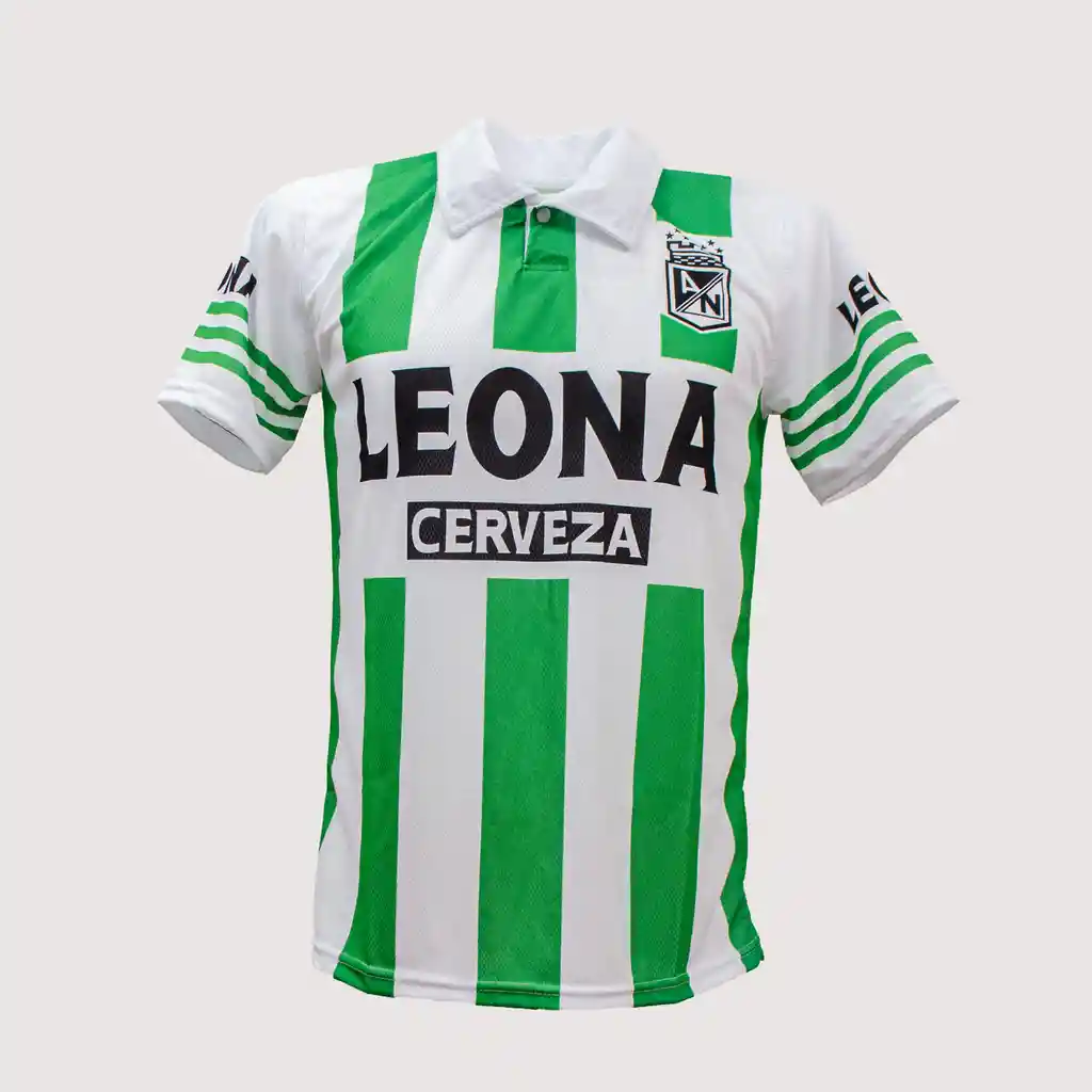 Camiseta Atletico Nacional Edicion 1997 Leon "talla S Adulto"
