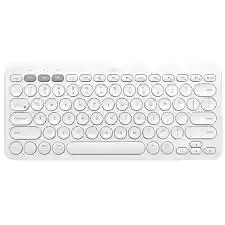 Teclado Logitech K380 Bluetooth Smartphone Tablet Blanco