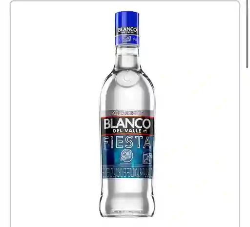 Aguardiente Blanco Del Valle Tapa Azul Fiesta