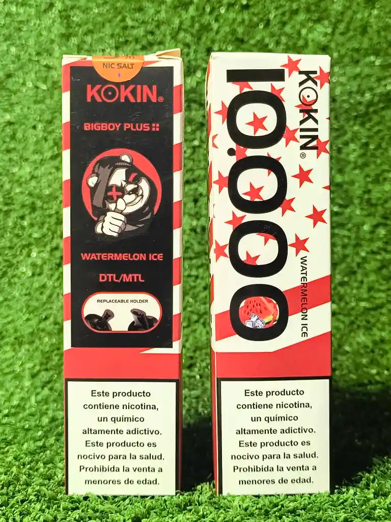 Kokin 10.000 Hits | Watermelon Ice | Recargables | Vapers | Big Boy Plus