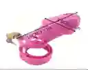 Jaula De Castidad Pink Bondage Dispositivo De Castidad Rosa Dominación Y Sumisión Kink Juguete Sexual Masculino Juego Para Adultos sadomasoquismo