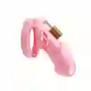 Jaula De Castidad Pink Bondage Dispositivo De Castidad Rosa Dominación Y Sumisión Kink Juguete Sexual Masculino Juego Para Adultos sadomasoquismo