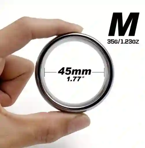 Anillo Para El Pene 45mm Bondage Anillo Masculino M Juguete Para Adultos Cock Ring Sadomasoquismo Bdsm anillo sexual