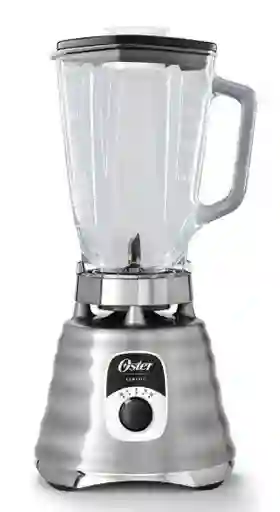 Licuadora Oster Classic Blst4655 De Acero Cepillado De 1,25 L Con Tarro De Vidrio De 127 V