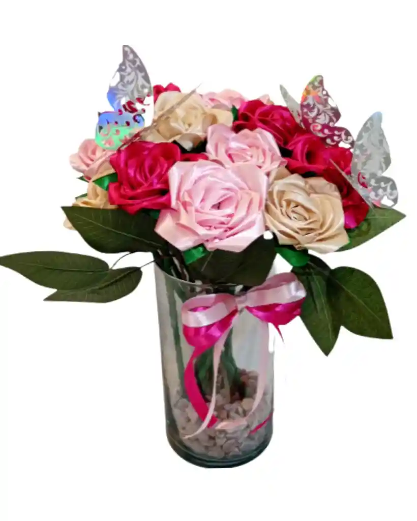 Ramo De Rosas Unicornio Eterno