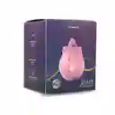 Vibrador Con Lengua Rosa Juna Majestic Recargable Rosado