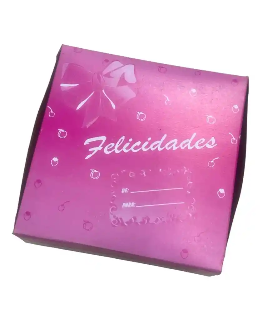 Caja 12x12 Cms Decorada