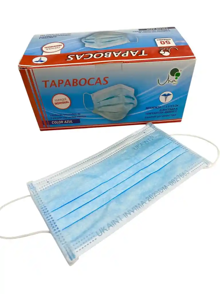 Tapaboca Azul