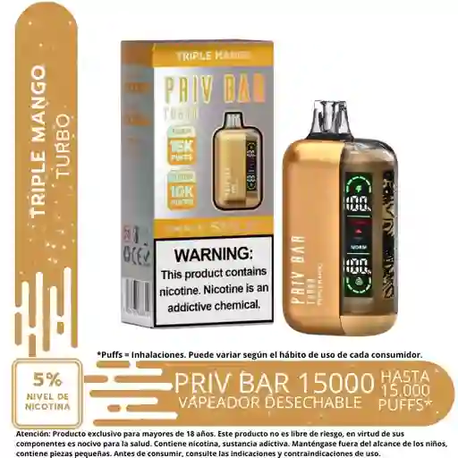 Vape Priv Bar Triple Mango