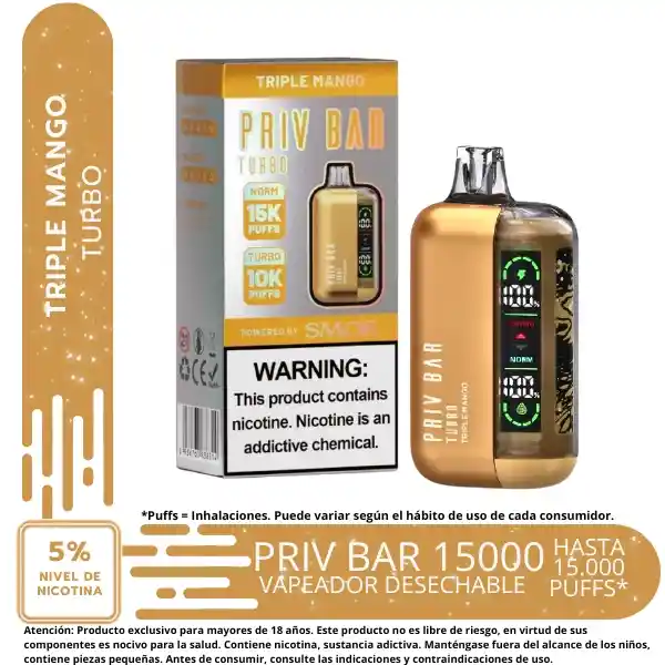 Vape Priv Bar Triple Mango