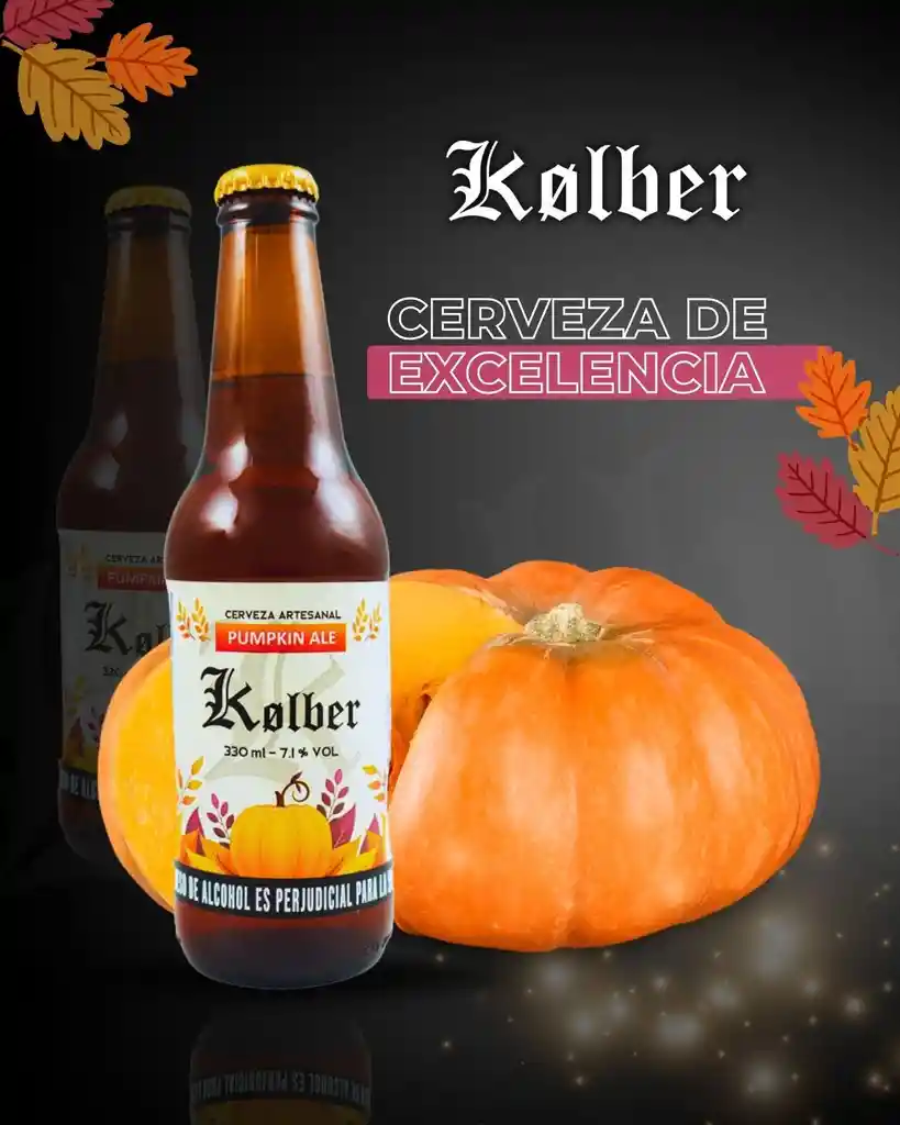 Cerveza Artesanal Kolber Pumpkin Ale 330 Ml